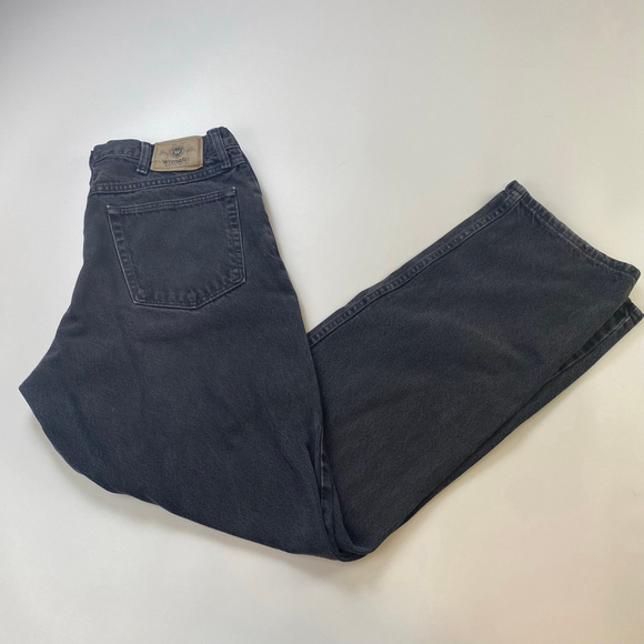 Wrangler Jeans Black 34 x 34 Relaxed Fit Vintage - Picture 1 of 15